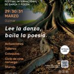 CEiBA Festival ¡Lee la danza, baila la poesía! Fecha: 29 | 30 | 31 Marzo 2019. Lugar: Güimar (Tenerife)